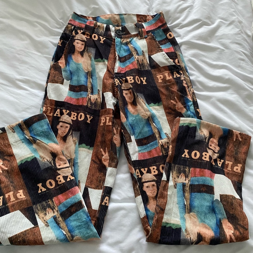 Playboy pants!🖤